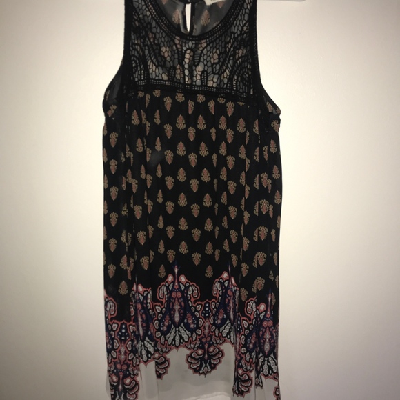 Blu Pepper Flowy Dress - Picture 2 of 3